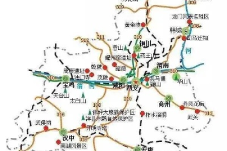 中国34省市旅游地点简图，存在手机里太方便了（上）！！