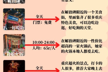 重庆国庆假期：超全景区游玩攻略及交通