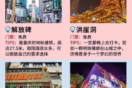 重庆国庆节穷游指南：景点门票低价游玩攻略