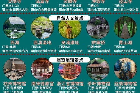 杭州国庆节热门景点推荐：避开人潮，玩转秋日西湖！