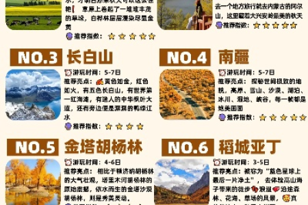 国庆节旅游地方有哪些？避开人潮的旅行攻略分享