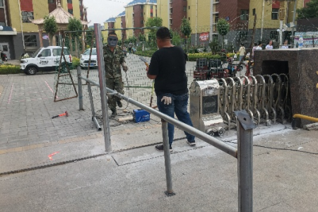 小区大门门禁系统安装