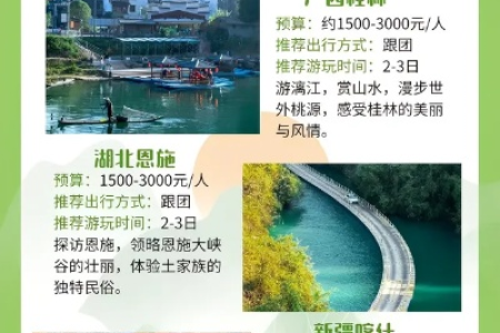 端午小长假出游计划：周边游推荐，轻松又快乐