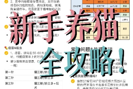 养猫之前要做什么准备？新手小白必备清单