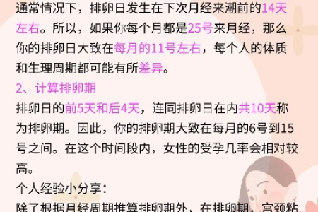 孕前必知：女生排卵期一般在什么时候？