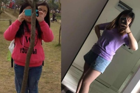 两周就变瘦的真实案例 看她如何快速瘦身