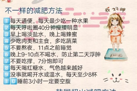 50个减肥小窍门大全 轻松瘦身不反弹的秘密都在这里